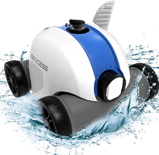 PAXCESS Robotic Pool Cleaner – Wired Automatic Pool Vacuum with Dual Drive Motors PAXHJ1008POOL - with | Sold by Uncle Wiener's Wholesale