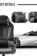 Black Massage Gaming Chair – Front View

Ergonomic Gaming Chair – Reclined Setup

PU Leather Chair with Lumbar Support – Side View

Massage Chair with Remote Control – Usage Demo

High-Back Racing Style Gaming Chair – Full Features Display
