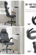 Black Massage Gaming Chair – Front View

Ergonomic Gaming Chair – Reclined Setup

PU Leather Chair with Lumbar Support – Side View

Massage Chair with Remote Control – Usage Demo

High-Back Racing Style Gaming Chair – Full Features Display