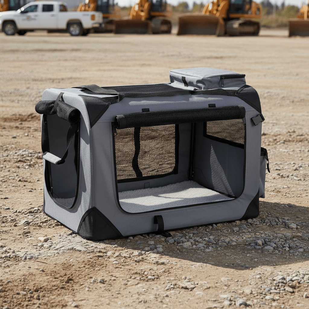Pet Soft Crate | Portable, Durable & Comfortable Travel Kennel - Furniture with Medium – Soft Transporter Dog Crate | Sold by Uncle Wiener's Wholesale