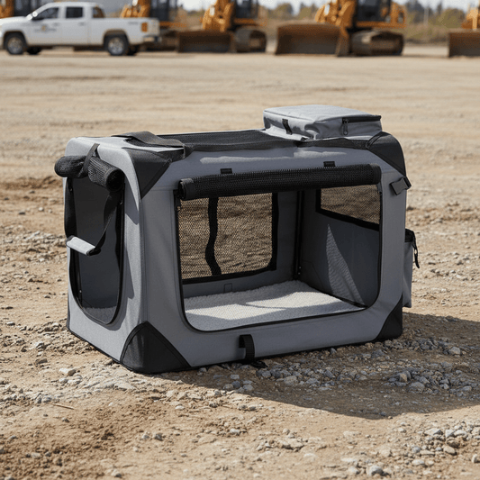 Pet Soft Crate | Portable, Durable & Comfortable Travel Kennel - Furniture with Medium – Soft Transporter Dog Crate | Sold by Uncle Wiener's Wholesale
