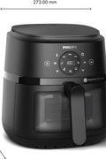 Philips 2000 Series Airfryer - 4.4 qt (4.2 l) Pan, 13 Cooking Functions, RapidAir Technology, Healthy Cooking with 90% Less Fat, Efficient & Fast (NA220/00) - with | Sold by Uncle Wiener's Wholesale