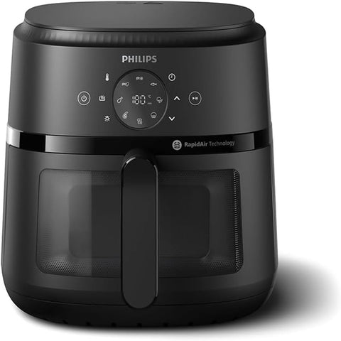 Philips Air Fryer 2000 Series 13 - in - 1 functions, 6.6 Litres, Compact Design with Cooking Window, Black, (NA230/00) - with | Sold by Uncle Wiener's Wholesale