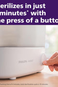 Philips AVENT Advanced Electric Steam Sterilizer, SCF291/00 - with | Sold by Uncle Wiener's Wholesale