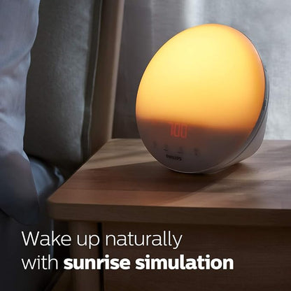 Philips SmartSleep Wake-Up Light HF3520/60 – Sunrise Alarm Clock with Sunset Simulation, 5 Natural Sounds - Electronics with | Sold by Uncle Wiener's Wholesale