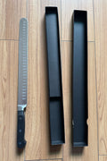 12 Inch Stainless Steel Slicing Carving Knife – S1317 with ergonomic handle and sharp blade for brisket, turkey, and roasts