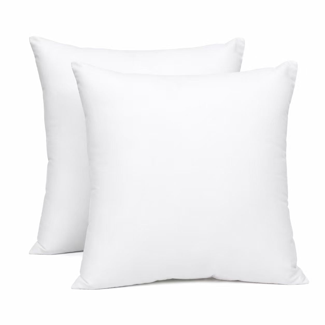 Pillow Insert Replacement Set of 2 Cushion Inserts 12"x20" 18"x18" 20"x20" ARPIL - with 18" x 18" (46 x 46 cm) | Sold by Uncle Wiener's Wholesale