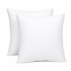 Pillow Insert Replacement Set of 2 Cushion Inserts 12"x20" 18"x18" 20"x20" ARPIL