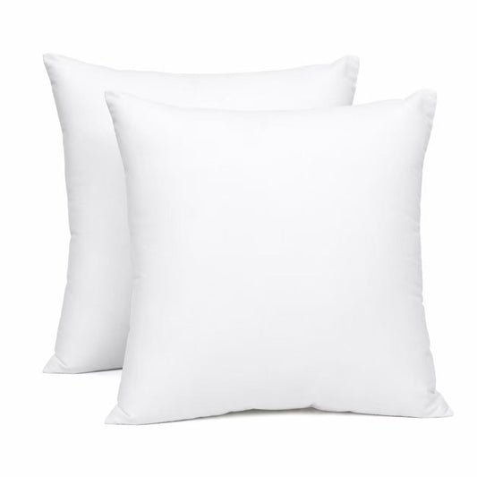 Pillow Insert Replacement Set of 2 Cushion Inserts 12"x20" 18"x18" 20"x20" ARPIL - with 18" x 18" (46 x 46 cm) | Sold by Uncle Wiener's Wholesale
