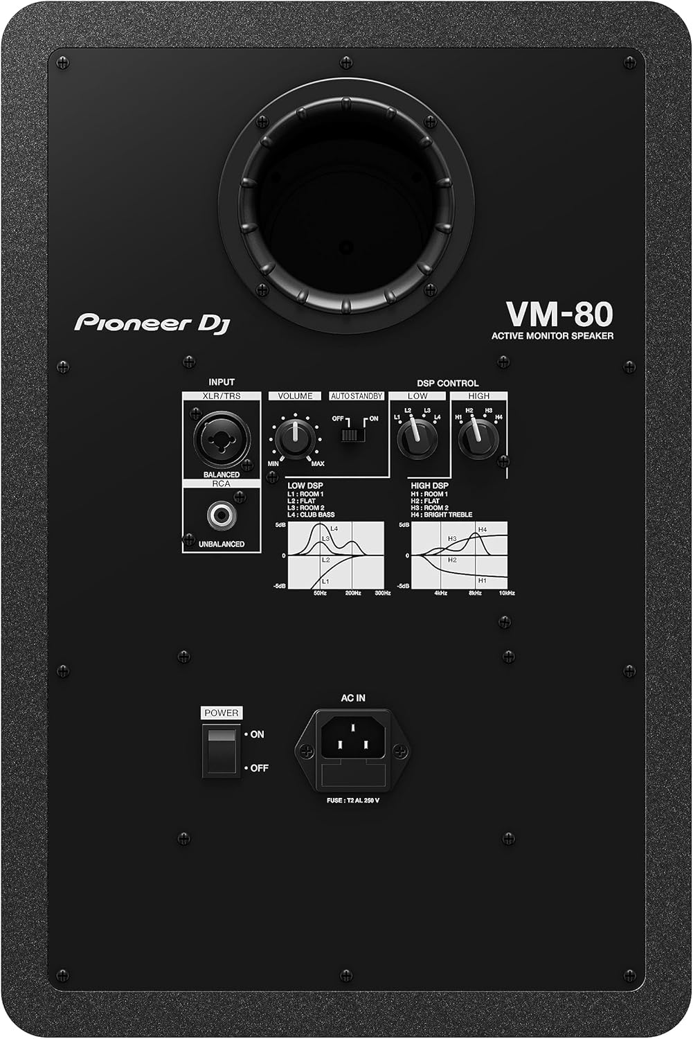 Pioneer Pro DJ VM80 PIONEED Powered Monitor 8", Black - with | Sold by Uncle Wiener's Wholesale