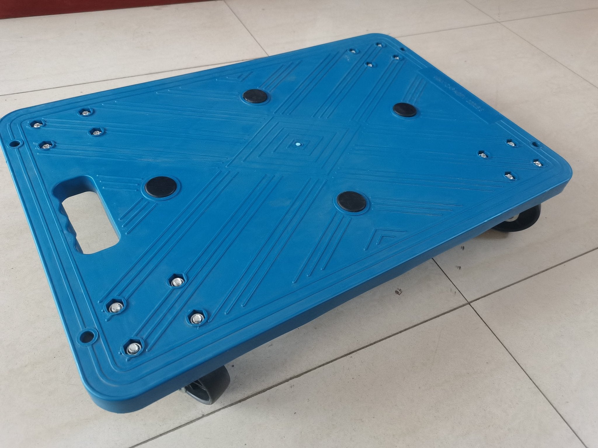 Plastic Tool Cart with Wheels – 100 kg Capacity – TC4315 - with | Sold by Uncle Wiener's Wholesale