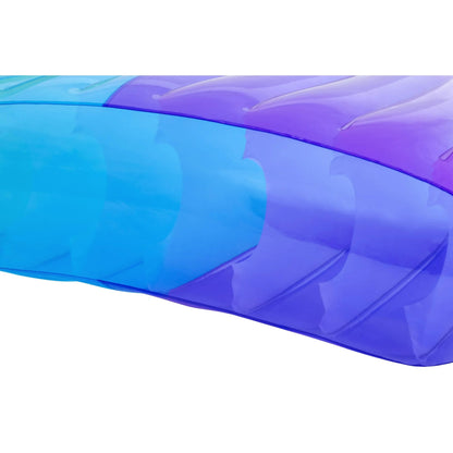 Play Day Multicolor Gradient Chaise Lounge Pool Float – 69" Inflatable Adult Lounger 821808053049 - with | Sold by Uncle Wiener's Wholesale
