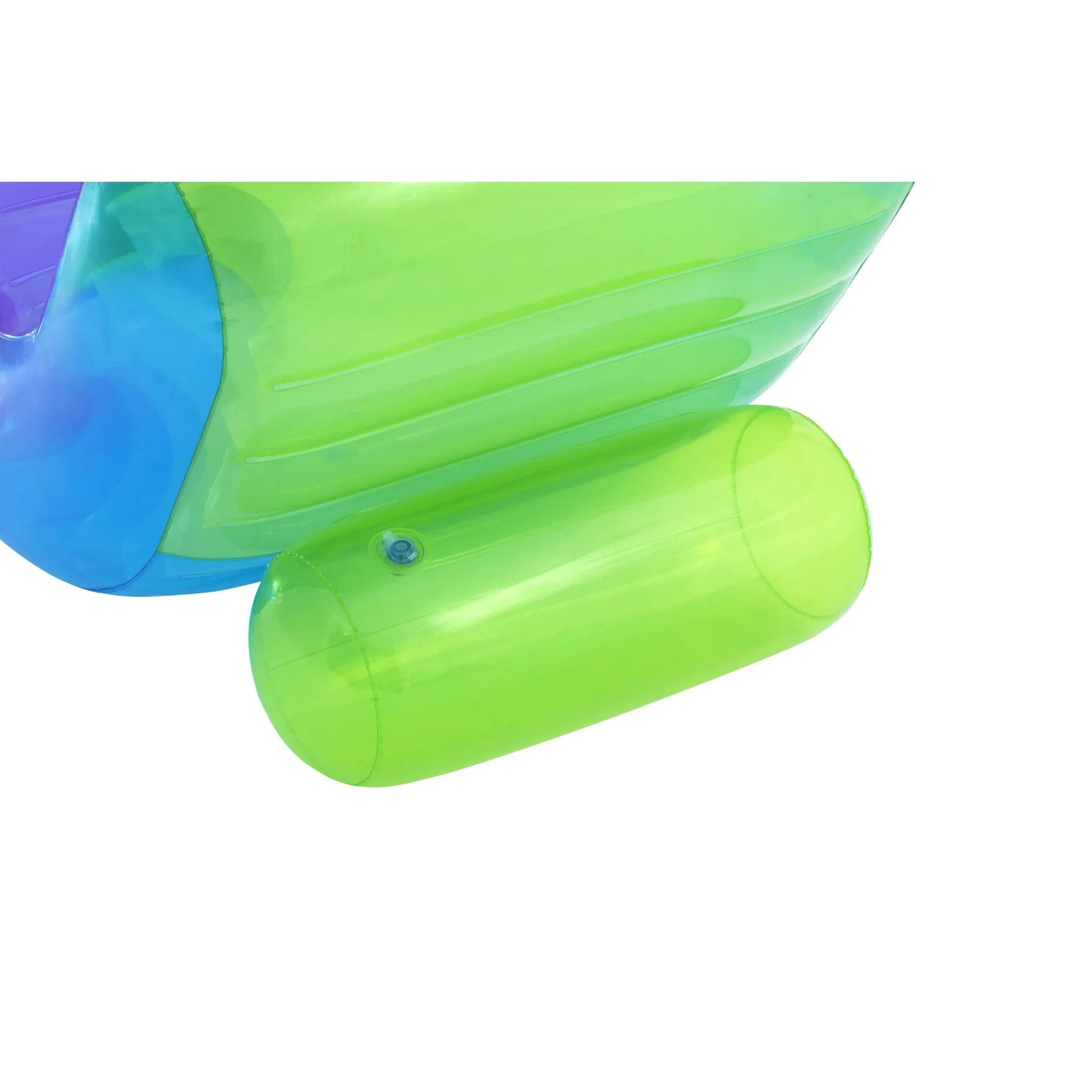 Play Day Multicolor Gradient Chaise Lounge Pool Float – 69" Inflatable Adult Lounger 821808053049 - with | Sold by Uncle Wiener's Wholesale
