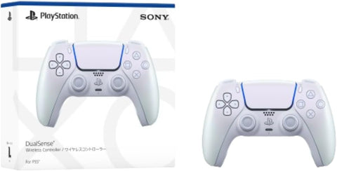 PlayStation DualSense Wireless Controller – Chroma Pearl – PS5 with Adaptive Triggers and Built-In Mic – Open Box