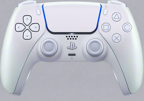 PlayStation DualSense Wireless Controller – Chroma Pearl – PS5 with Adaptive Triggers and Built-In Mic – Open Box