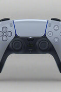 PlayStation DualSense Wireless Controller in Sterling Silver – Open Box PS5 Controller with Haptics and Adaptive Triggers