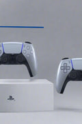 PlayStation DualSense Wireless Controller in Sterling Silver – Open Box PS5 Controller with Haptics and Adaptive Triggers
