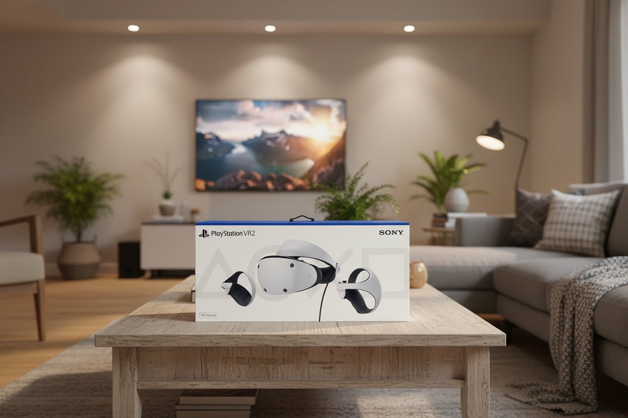 PlayStation VR2 Headset – PS5 Virtual Reality System with Sense Controllers, 4K HDR OLED & Eye Tracking - Electronics with | Sold by Uncle Wiener's Wholesale
