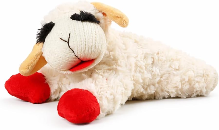 Plush Dog Toys Chicken Sheep Duck Squeaky Pet Toys Assorted - with Plush Sheep Toy | Sold by Uncle Wiener's Wholesale