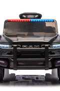 Police Cruiser Dodge RAM 3500 Licensed 24V Ride - On Truck – Remote Control, EVA Wheels, Leather Seat 2577PBK - with | Sold by Uncle Wiener's Wholesale