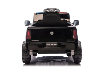 Police Cruiser Dodge RAM 3500 Licensed 24V Ride - On Truck – Remote Control, EVA Wheels, Leather Seat 2577PBK - with | Sold by Uncle Wiener's Wholesale
