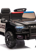 Police Cruiser Dodge RAM 3500 Licensed 24V Ride - On Truck – Remote Control, EVA Wheels, Leather Seat 2577PBK - with | Sold by Uncle Wiener's Wholesale