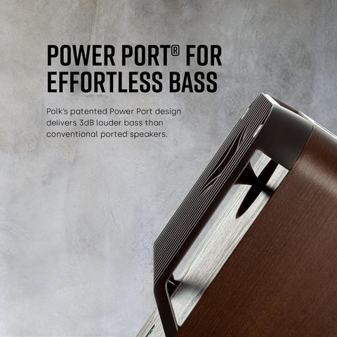 Polk Signature Elite ES20 Bookshelf Speaker - Hi - Res Audio Certified, Dolby Atmos & DTS:X Compatible, 1 Inch Tweeter & 6.5 Inch Woofer, Power Port Technology for Effortless Bass (Pair, Contemporary - with | Sold by Uncle Wiener's Wholesale
