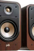 Polk Signature Elite ES20 Bookshelf Speaker - Hi - Res Audio Certified, Dolby Atmos & DTS:X Compatible, 1 Inch Tweeter & 6.5 Inch Woofer, Power Port Technology for Effortless Bass (Pair, Contemporary - with | Sold by Uncle Wiener's Wholesale
