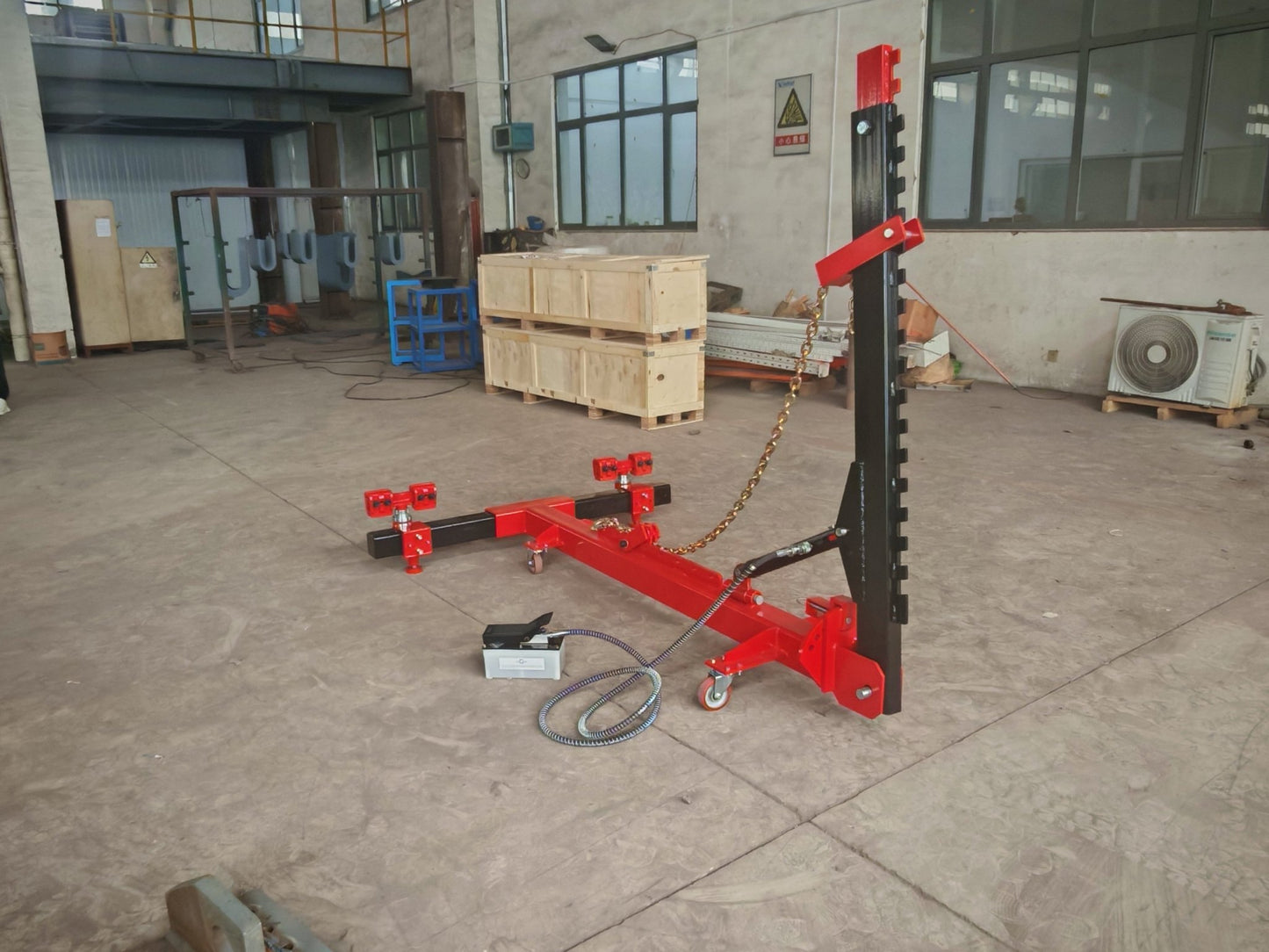 Portable 10 - Ton Auto Body Frame Straightener with Air Pump | Model F1000 - with | Sold by Uncle Wiener's Wholesale