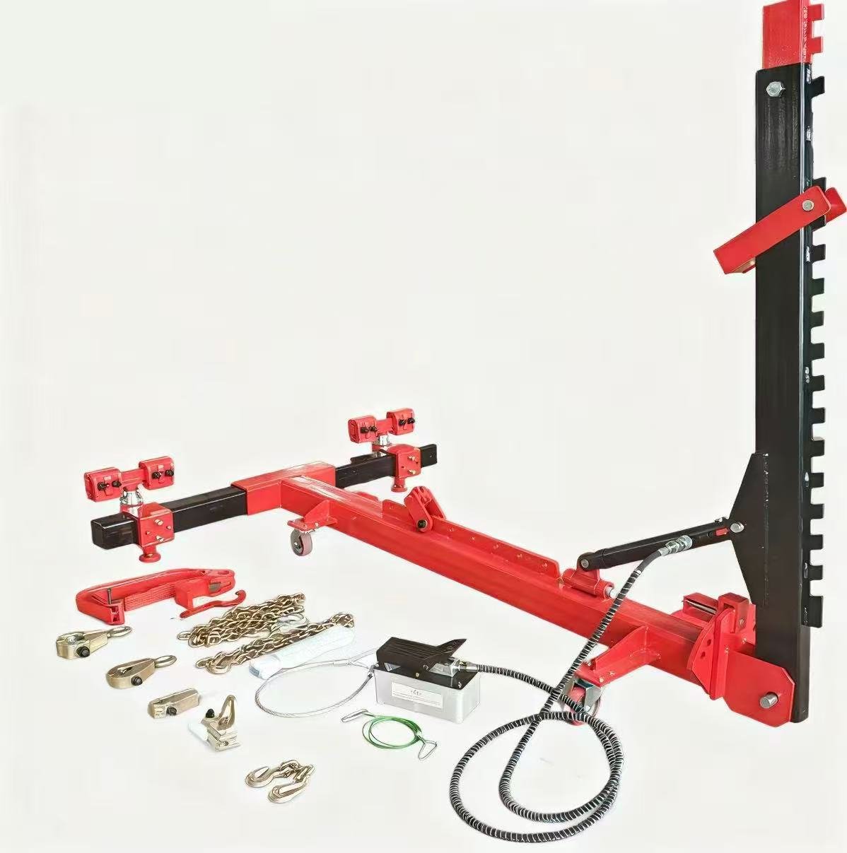 Portable 10 - Ton Auto Body Frame Straightener with Air Pump | Model F1000 - with | Sold by Uncle Wiener's Wholesale