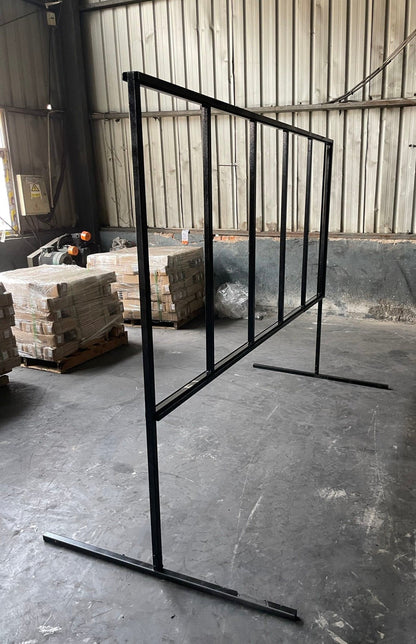 Portable 4×8 Ft Metal Sign Frame – Heavy - Duty Outdoor Display Frame for 4×8 Sign Boards – Easy Setup & Reusable - with 6.33 FT X 8.19 FT | Sold by Uncle Wiener's Wholesale