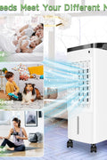 Portable Air Conditioners, 2024 New 3 in 1 Air Conditioner with 5 L Water Tank, 3 Speeds, 12H Cooling Time, 65° Oscillation, Swamp Cooler Portable for Room Office Bedroom Kitchen Garage, Used - with | Sold by Uncle Wiener's Wholesale