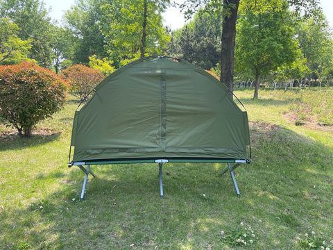 Portable Camping Cot Tent Combo with Sleeping Bag & Mattress – TS089 - with | Sold by Uncle Wiener's Wholesale