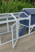 Portable Chicken Tractor Coop with Wheels – Outdoor Wooden Hen House with Nesting Box & Run MSHC046 - with | Sold by Uncle Wiener's Wholesale