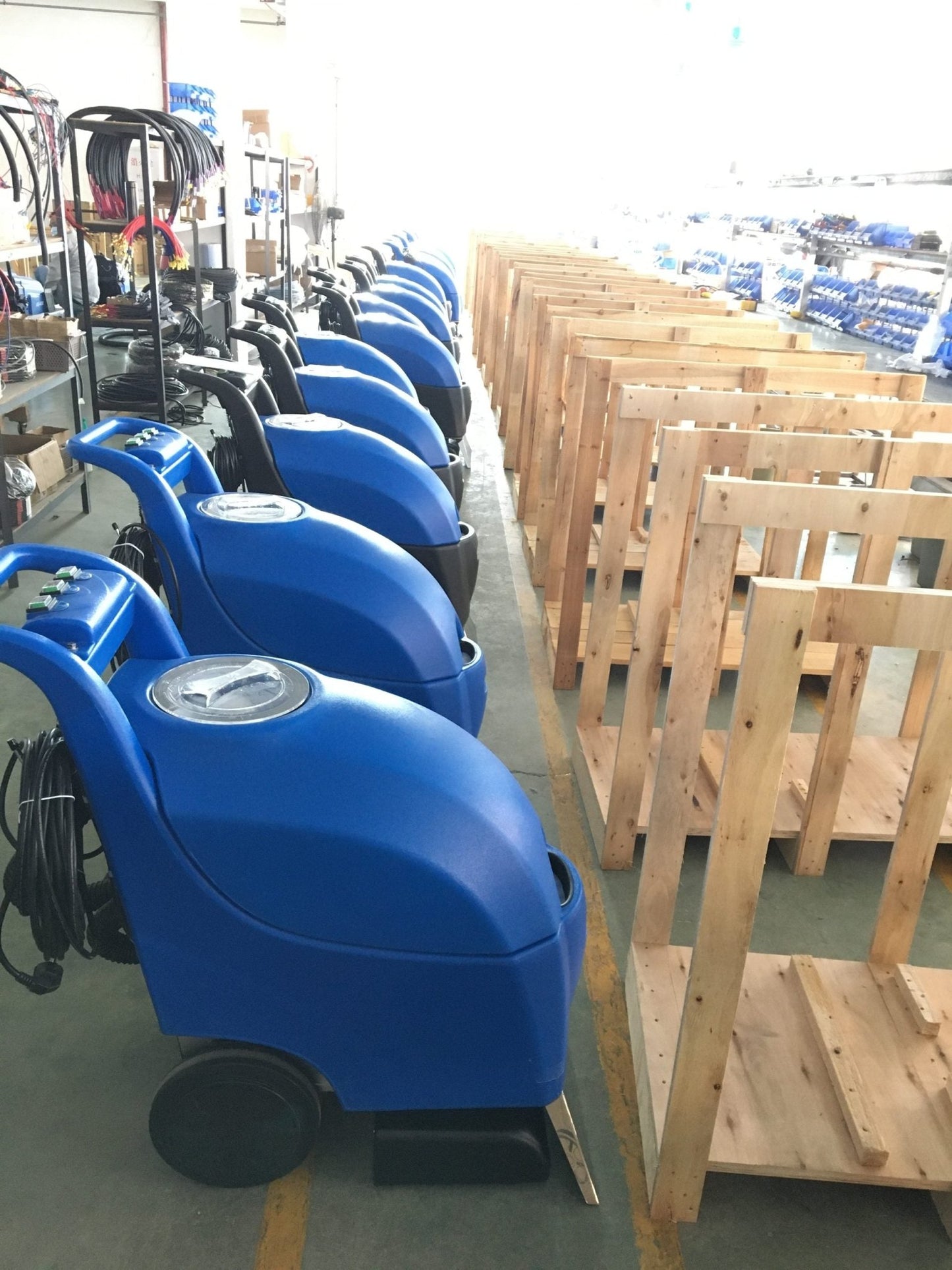 Portable Commercial Carpet Cleaner with Dual Tank System Overview
