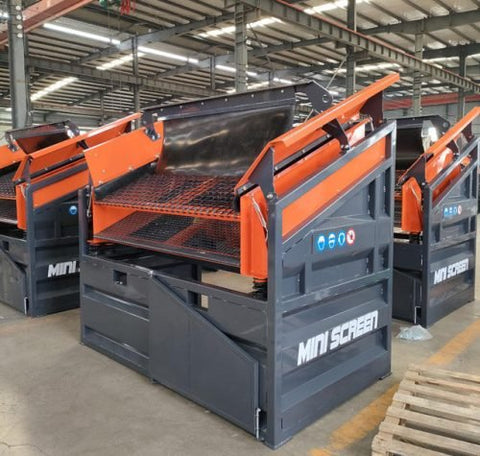 Portable Double Deck Soil & Dirt Screener – Heavy - Duty Screening Machine 536001 - with | Sold by Uncle Wiener's Wholesale
