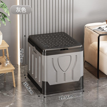 Portable Folding Plastic Toilet – Compact Outdoor & Camping Commode PFT291BK - with | Sold by Uncle Wiener's Wholesale