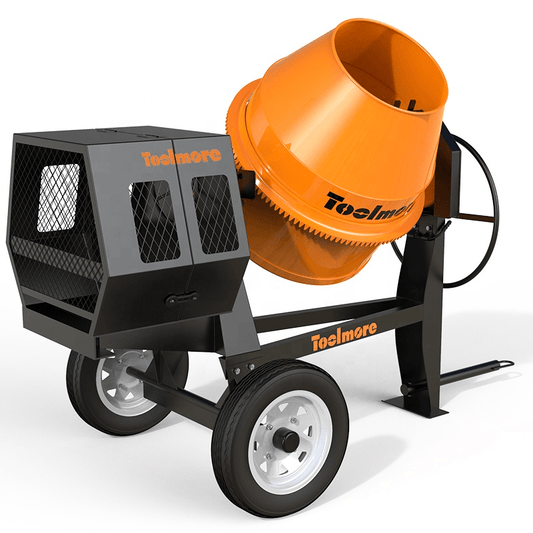 Portable Gas Concrete Mixer – 350L & 500L Heavy - Duty Drum Mixer with LIFAN Engine - with 350L Portable Gas Concrete Mixer | Sold by Uncle Wiener's Wholesale