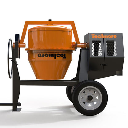 Portable Gas Concrete Mixer – 350L & 500L Heavy - Duty Drum Mixer with LIFAN Engine - with 500L Portable Gas Concrete Mixer | Sold by Uncle Wiener's Wholesale