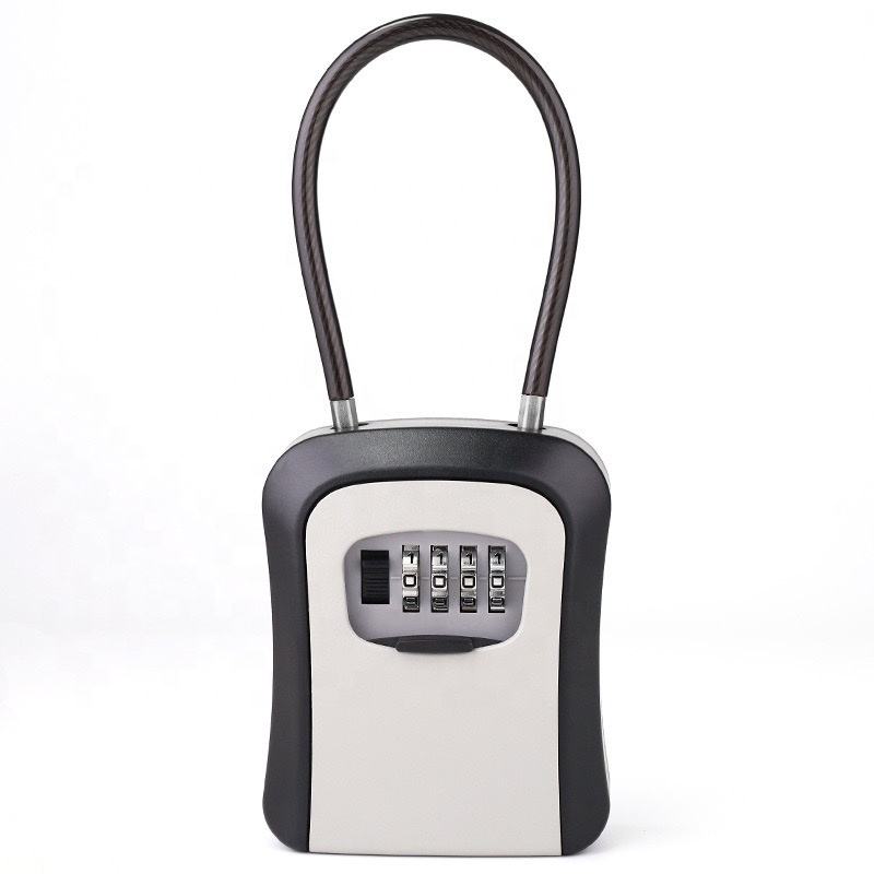 Portable Key Safe Lock Box Aluminium Alloy Hanging Lock Case 4.5″×3.7″×1.6″ M8962 - with | Sold by Uncle Wiener's Wholesale