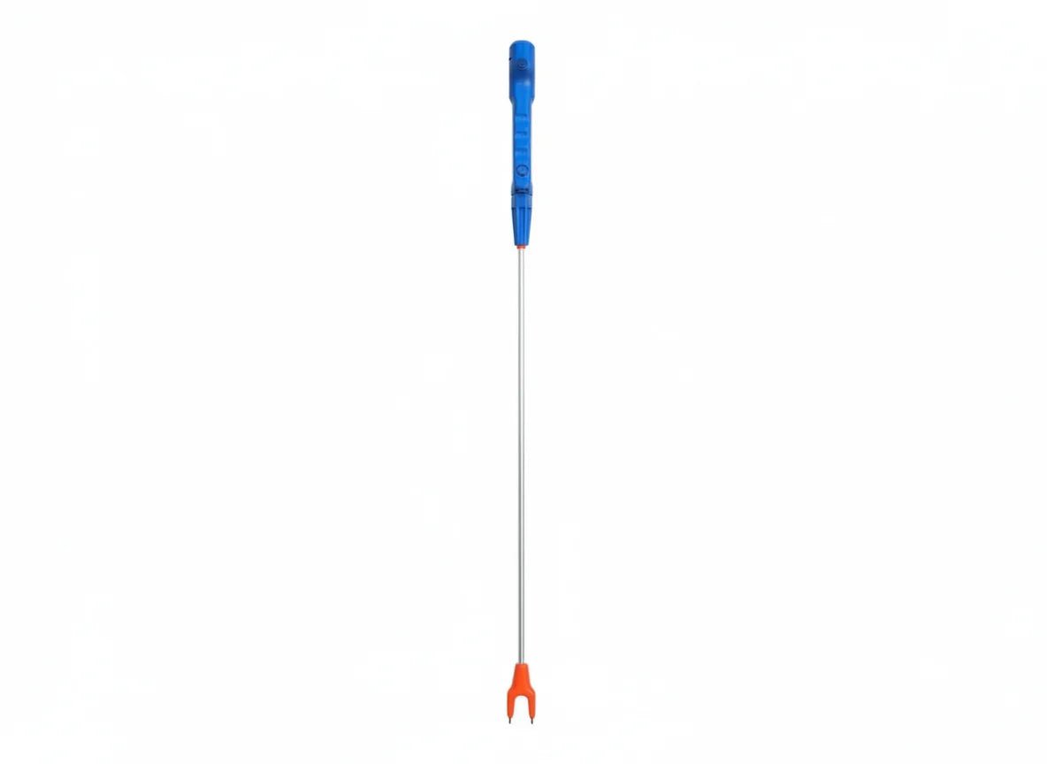 Portable Livestock Driving Stick – 120 cm (47") Electric Cattle Prod, 4400mAh Rechargeable – PPP0120 - with | Sold by Uncle Wiener's Wholesale