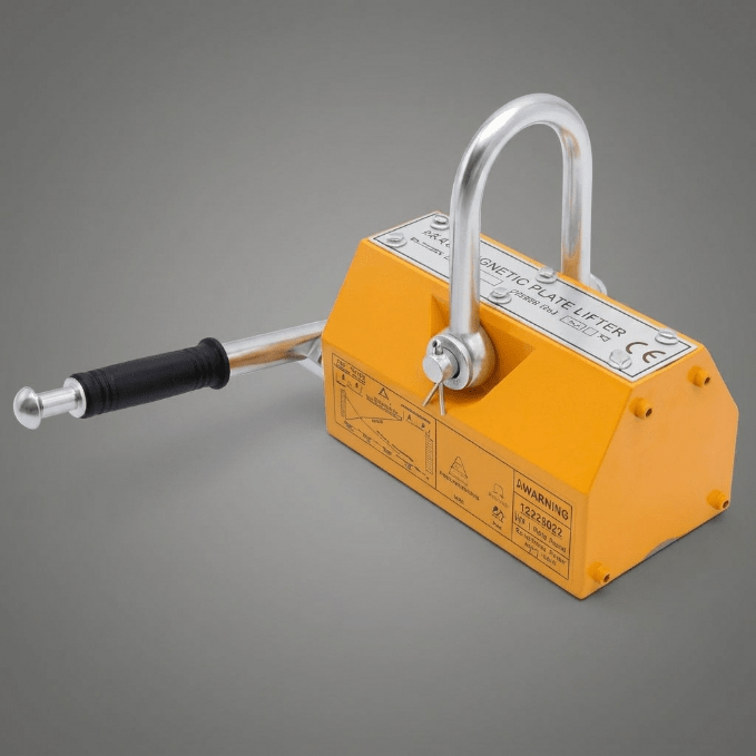 Portable Magnetic Plate Lifter – Heavy - Duty Steel & Metal Crane Hoist - Furniture with 3000 KG | Sold by Uncle Wiener's Wholesale