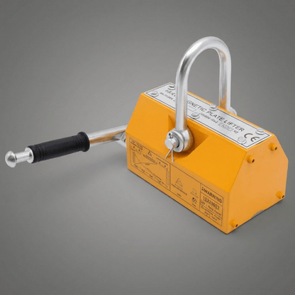 Portable Magnetic Plate Lifter – Heavy - Duty Steel & Metal Crane Hoist - Furniture with 3000 KG | Sold by Uncle Wiener's Wholesale