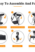 Portable Massage Chair – Adjustable Folding Spa Chair with Carrying Bag, Waterproof PU Leather, Heavy - Duty Steel Frame – AMC66 - with | Sold by Uncle Wiener's Wholesale