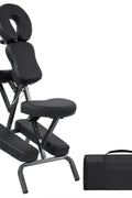 Portable Massage Chair – Adjustable Folding Spa Chair with Carrying Bag, Waterproof PU Leather, Heavy - Duty Steel Frame – AMC66 - with | Sold by Uncle Wiener's Wholesale