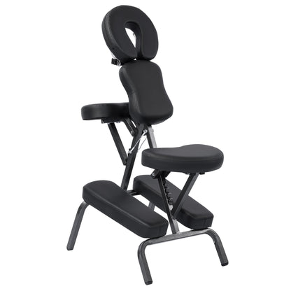 Portable Massage Chair – Adjustable Folding Spa Chair with Carrying Bag, Waterproof PU Leather, Heavy - Duty Steel Frame – AMC66 - with | Sold by Uncle Wiener's Wholesale