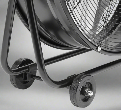 Portable Workshop Drum Fan with Wheels