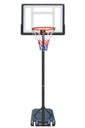 Portable Youth Basketball Hoop System – Adjustable Height 5.2ft to 6.9ft, 32” Backboard, Wheeled Base – 2506194 - with | Sold by Uncle Wiener's Wholesale