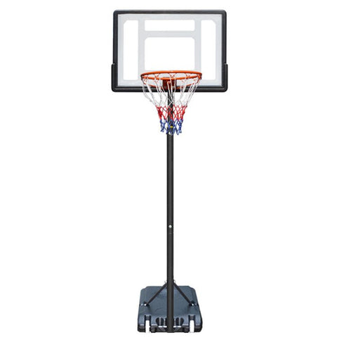 Portable Youth Basketball Hoop System – Adjustable Height 5.2ft to 6.9ft, 32” Backboard, Wheeled Base – 2506194 - with | Sold by Uncle Wiener's Wholesale