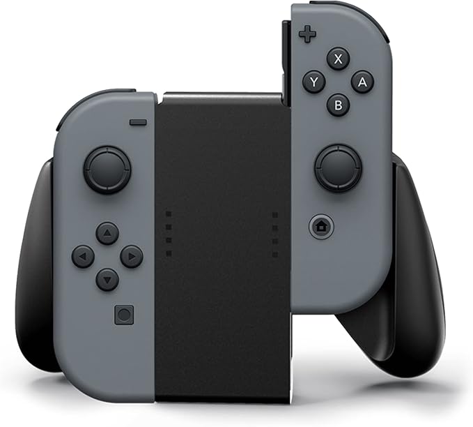 PowerA Joy-Con Comfort Grip for Nintendo Switch – Ergonomic Rubber Controller Grip, Officially Licensed, Black - Electronics with | Sold by Uncle Wiener's Wholesale